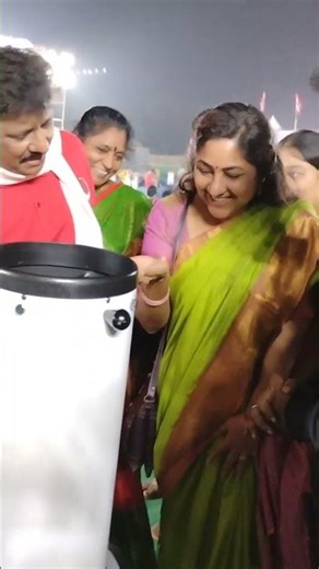 actor rohini moon gazing by vizag Astronomy Club #vac