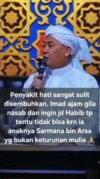 KYAI MUHYIDIN MIRIS IMAD MSH HAS NOT YET BEEN CURED FROM HIS INSANE DISEASE