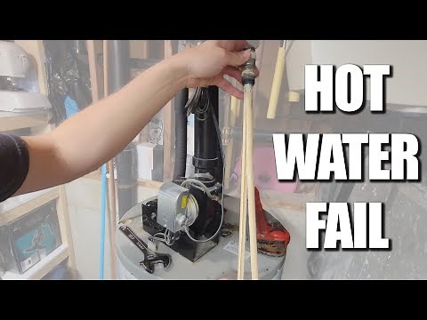 Why Does My Hot Water Run Out fast? (How to Replace a Hot Water Heater Dip Tube)