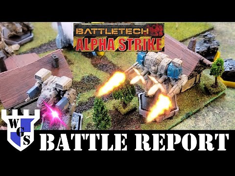 Episode 20 | BattleTech Alpha Strike Battle Report | Tamar Rising Chaos Campaign