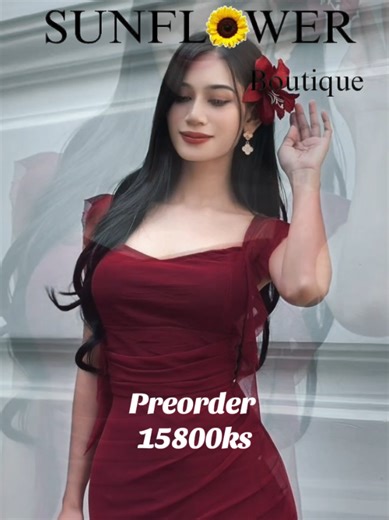 #CapCut 15800တည်းနဲ့ပွဲတက်လန်းလန်းလေးလိုချင်မင်ဆီမှာလာဝယ်နော်❤️🔥 #preorder အရေတွက်အနည်းငယ်သာ🔥 မှာယူလိုပါက 💁 Sunflower Boutique page (or) viber no.09254619466, 09423663769, tik tok chat box တို့တွင်မှာယူနိုင်ပါတယ်ရှင့်🌻🫶 ဆိုင်လိပ်စာ -သု၀နဈေး င ရုံ ဆိုင် ၆ သု၀န‌ဈေးမှတ်တိုင်၀င်ပေါက် သင်္ဃန်းကျွန်းမြို့နယ် ရန်ကုန်မြို့ 09254619466 09423663769 ဆိုင်ဖွင့်ချိန် မနက် ၁၀နာရီ ညနေ ၄နာရီမလာခင် ဖုန်းလေး‌ကြိုဆက်ပေးပါရှင့်🥰 #Dress #localclothing #fyppppppppppppppppppppppp
