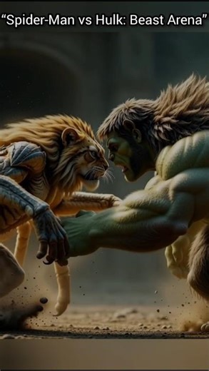 “Race to the Arena | Spider-Man vs Hulk” #hulk #spiderman #shortsfeed