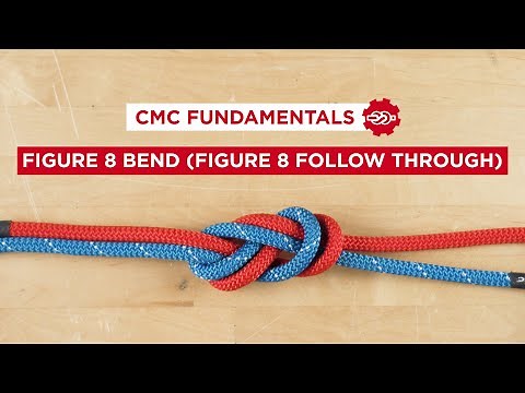 How to Tie a Figure 8 Bend (Figure 8 Follow Through) // CMC Fundamentals: Learn Your Knots