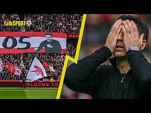 ‘Arsenal Fans BOO Their Own Team Despite Being Top Of The League’