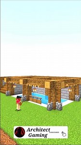 Minecraft Survival House 🏡 Tutorial #minecraft #shorts #viral #trending