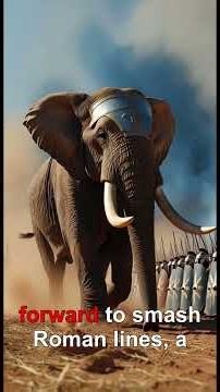 What?? The War Elephants That Destroyed Their Own Army #hannibal