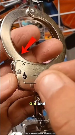 Why Old Handcuffs Were Easier to Escape!🤯