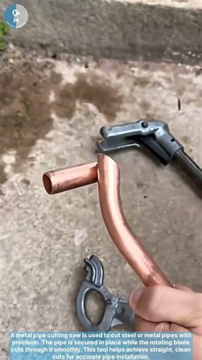 Metal Pipe Cutting Using Reciprocating Saw #tools