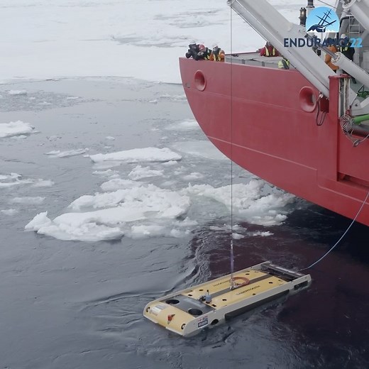 Dan Snow | The drone is in the ocean. The search for Endurance has begun. It is a massive moment for #Endurance22. Endurance sank at these... | Instagram