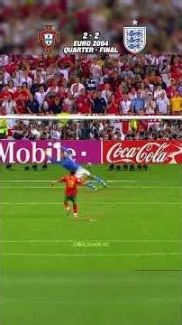 Penalty shootout: Portugal vs England Euro 2004