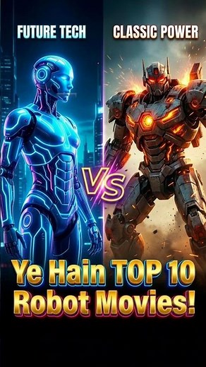 Top 10 Best Robot Movies. #movie #tvseries #webseries #entertainment #film #motivation