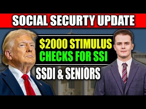 Approved: $2000 Stimulus Checks for SSI, SSDI & Seniors – Payment Dates Revealed!