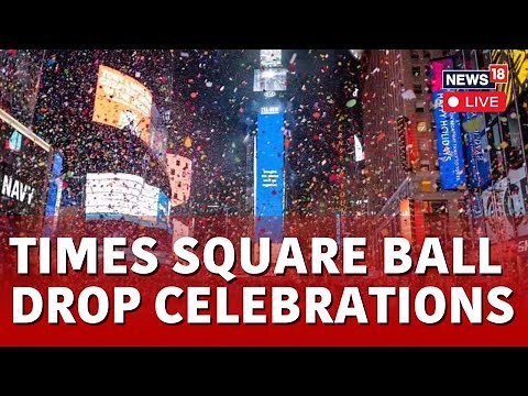 Times Square Live | Watch LIVE The New Year’s Eve 2024 Ball Drop And Festive Performances | N18L