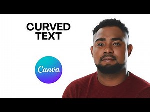 Canva Curved Text Tutorial | Bend Text Like a Pro