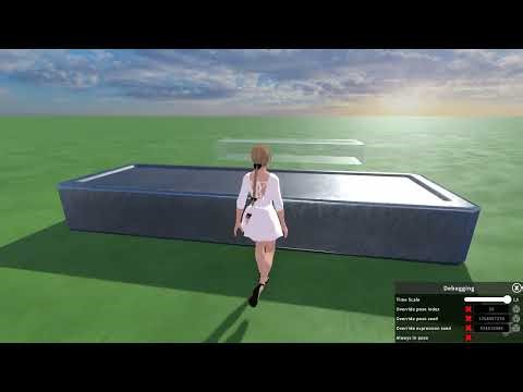 Flattened Girls Marie Rose v1 flattened (Malleable Girl Simulator 1.8.0)