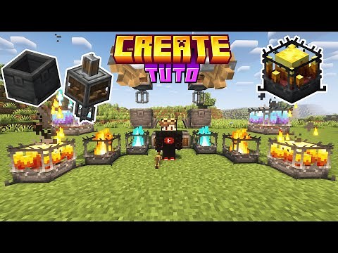 BRULEUR A BLAZE, MIXEUR MÉCANIQUE, BASSIN: TUTO CREATE #10 [FR]