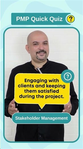 PMP Quick Quiz # 1 | Boost Your PMP Exam Confidence in 30 Seconds | How Good Is Your PMP Mindset