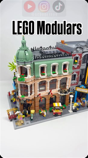 The Jazz Club and Boutique Hotel are some of the best Modular Buildings that everyone should get before they retire. These sets were #gifted to me by LEGO to review. All opinions are my own. Be sure to follow me for more LEGO content! #rlfm #activitysupport25 #lego #afol #minifigs #minifigures #legocollection #legocollector #legoicons #legomodular #legocommunity #legohobby | SCDude1999