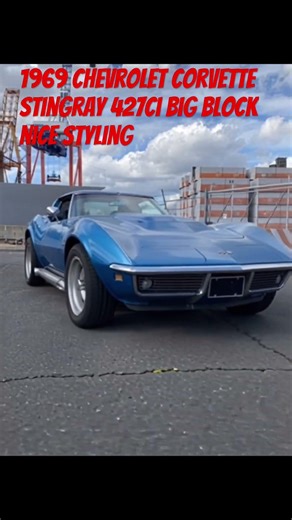 1969 chevrolet corvette stingray 427ci big block nice styling