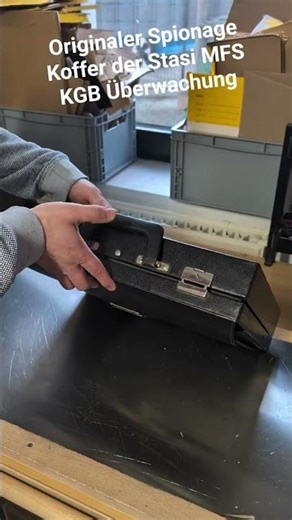 Echter Stasi KGB MFS Kamera Koffer Infrarot Nachtaufnahmen