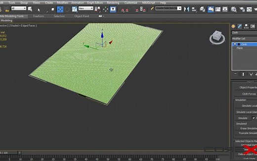 【布料教程】3ds Max 布料模拟视频教程