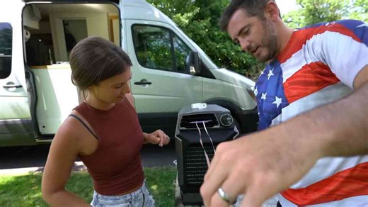 Does This New Portable Air Conditioner Work For Van Life - EcoFlow Wave