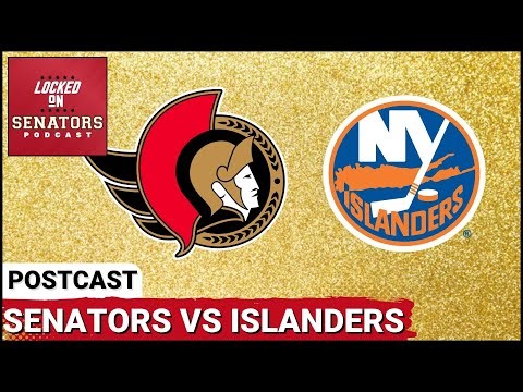 POST CAST: BRADY TKACHUK INJURED, LINUS ULLMARK CLUTCH IN OTTAWA SENATORS SHUTOUT WIN OVER ISLANDERS