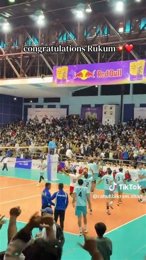 RVC 10th pm cup NVA league ma congratulations 🎊Team Rukum paschim &RVC team #volleyballmatch