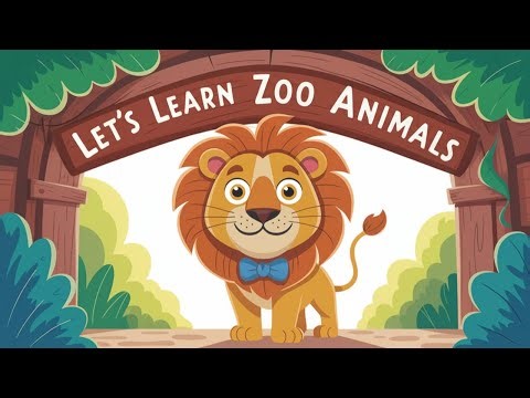 Let’s Learn Zoo Animals for Kids 🐵🦒🦁 Fun Animal Facts