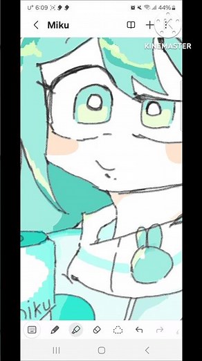 'PPPP Miku' concept art✍️🩵 #meme #miku #pppp