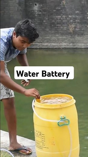 Water Battery using gravity