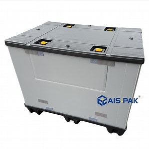 [Hot Item] Wholesale Plastic Pallet Storage Box Stackable Pallet Sleeve Box/Container