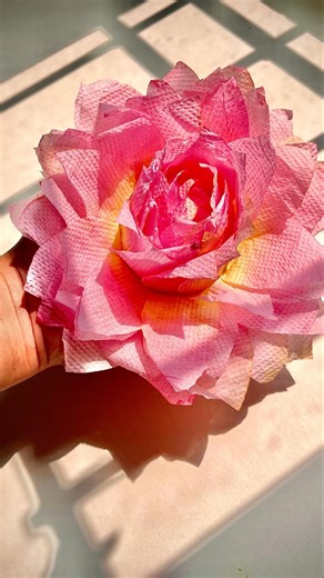 This lotus BLOOMS in seconds🪷🩶 #shorts #diy #youtubeshorts #ytshorts #aesthetic #trending #craft