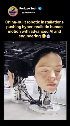 China-built robots that look almost human 😳🤖#shorts #china #robot #chinatech