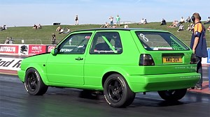 Checking through old footage, I found that I filmed Karl in his 1.8 20VT AWD Mk2 Golf at the 2015 and 2023 VW Action shows. Putting in mid to low 10 second runs. I think his PB was done at the Gti Festival Show in 2015, with a run of 9.93 @ 139mph. Hopefully we should see Karl back in the 9's soon 💪💪 Who else has ran the same car at the same event over the last 10 years. I have footage going back to 2014. I may have you 👀🎥 Santa Pod Raceway VWDRC Performance VW Magazine | Dragmediauk