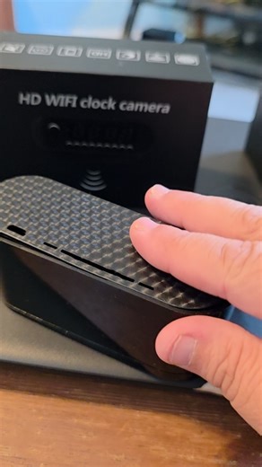 Watch Mini Hidden Camera Clock wireless on Amazon Live
