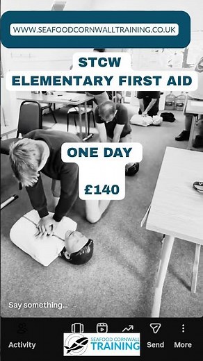 STCW courses available on Newlyn. Cornwall, if you are looking at working in the merchant navy