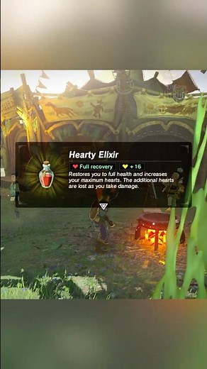 Hearty Elixir Recipe Guide: Full Heal + Extra Hearts in Zelda: Breath of the Wild