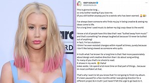 91K views · 3.7K reactions | Iggy Azalea reveals on X that she's abandoning her fourth album and stepping away from music to focus on other creative projects. | Entertainment Tonight | Facebook