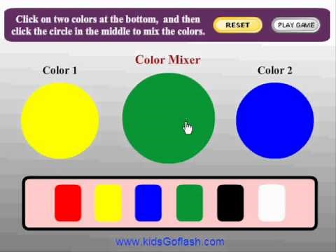 Preschool Game for kids - Color Mixer