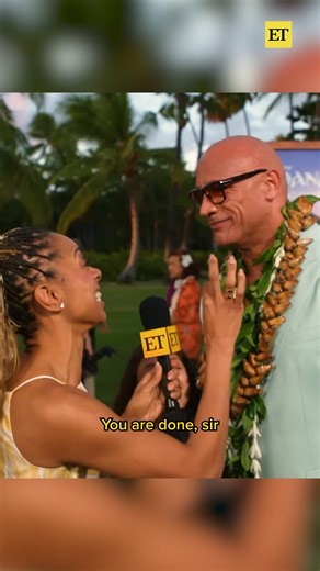 2.1M views · 63K reactions | We're not crying, you are! 蠟 Dwayne 'The Rock' Johnson can't stop raving over his two daughters at the 'Moana 2' premiere in Hawaii. 凉 ❤️ | Entertainment Tonight | Facebook