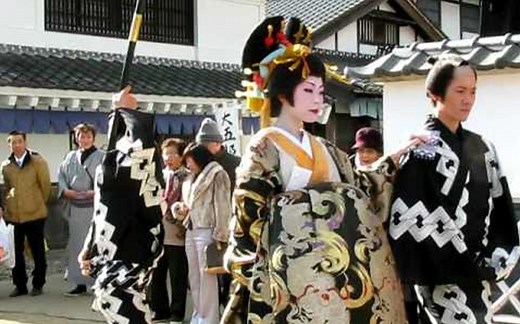 [文化] 实拍日本艺妓 花魁游行 | Geisha Oiran-高清剪辑