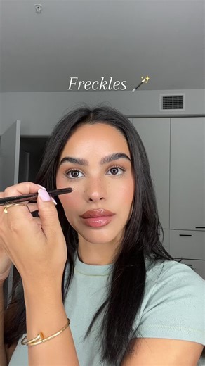 Enhancing Natural Beauty with Fake Freckles | Makeup Tutorial