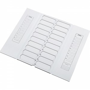[Hot Item] Cardboard Microscope Slide Storage Tray 20 Places for Temporary Holding and Transferring Slide