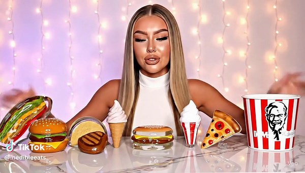 Delicious ASMR Mukbang with Crunchy Fries