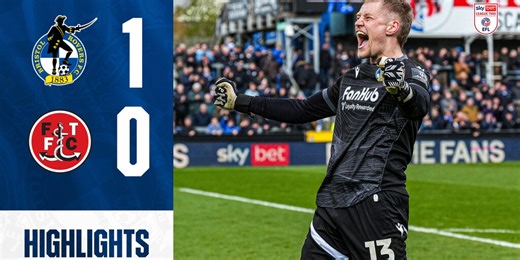 Extended Highlights | Bristol Rovers 1-0 Fleetwood Town | Bristol Rovers FC