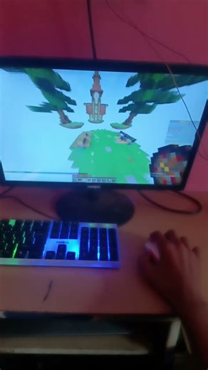 minecraft but i play bed war #minecraft #gaming #shorts #bedwars