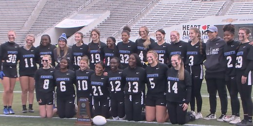 Montgomery Catholic wins flag football state title