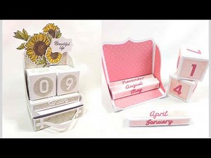 Tutorial | Perpetual Calendar with Gift Box Number Cubes