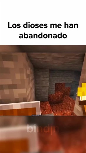 Dios minecraft me ha abandonado. #minecraft #kratos #meme #gaming #bindin | Bindin